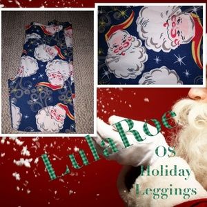 LulaRoe Holiday Leggings OS